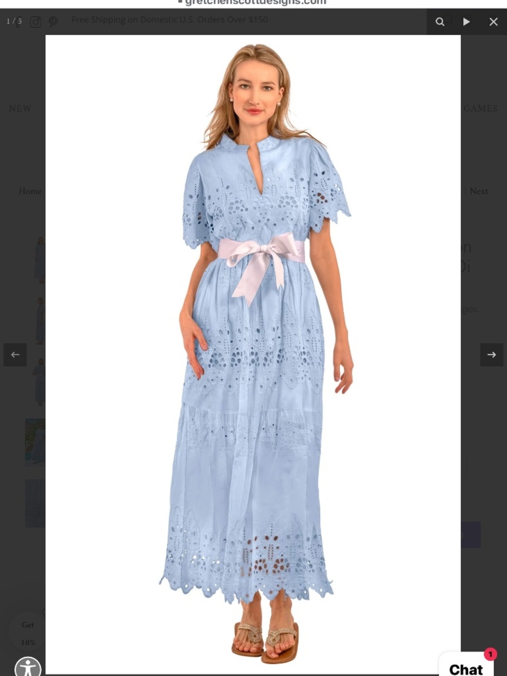 Gretchen Scott eyelet dress, afternoon wedding guest? - Picture 3 of 4
